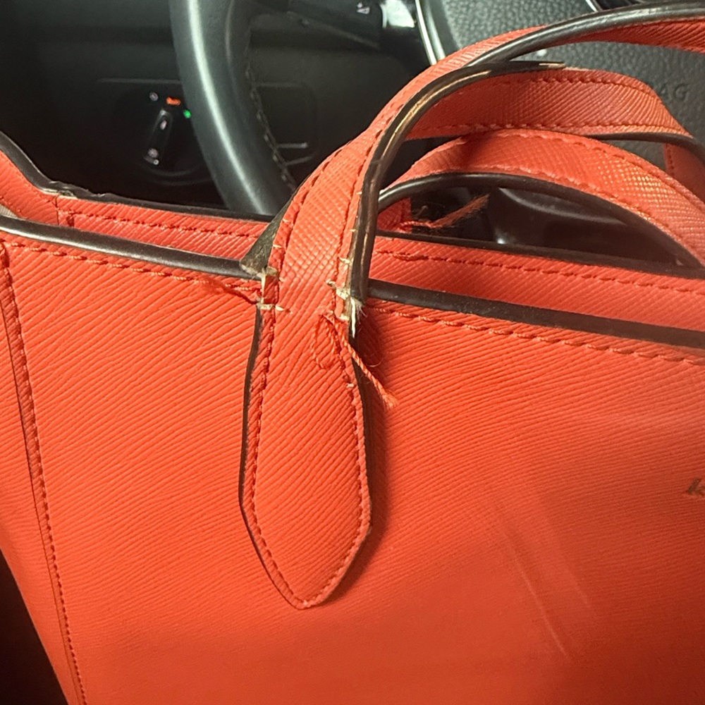 Kate Spade coral Reddish Tote Bag - Picture 3 of 6